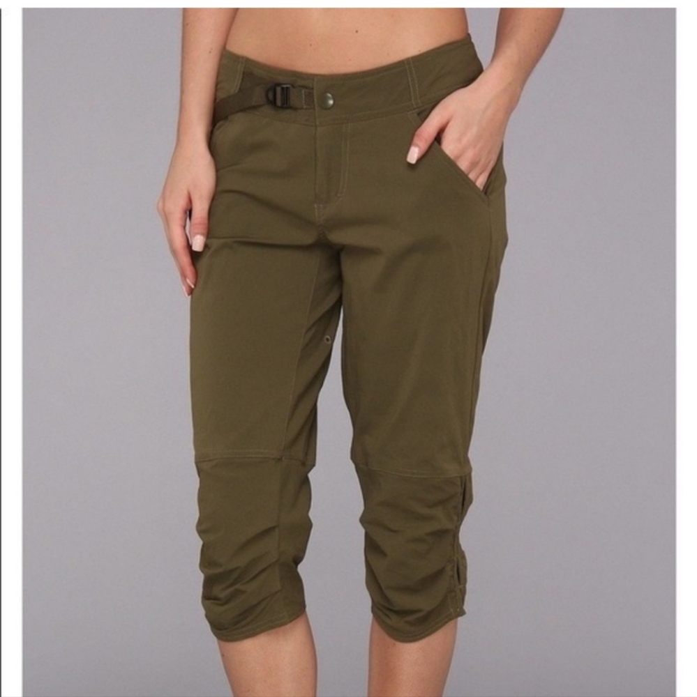 Prana Jasmine Knicker Capri in Green